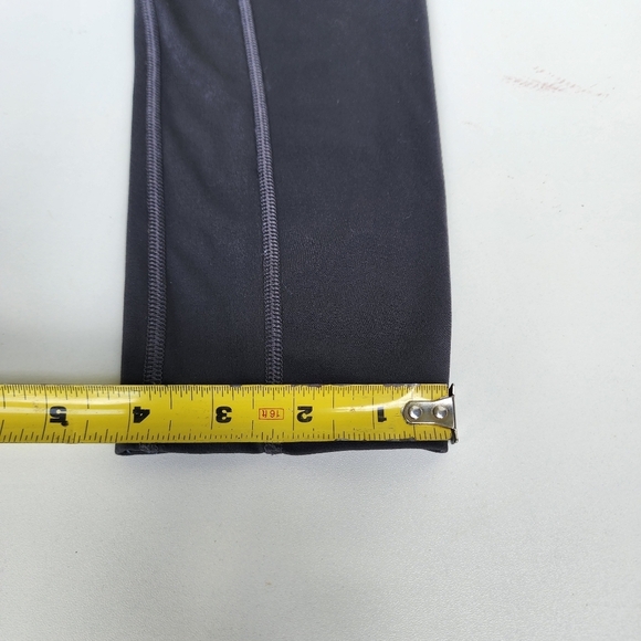 Women's  Full Length Yoga Lounge Leggings Stretch Charcoal Gray Sz S - Picture 3 of 9